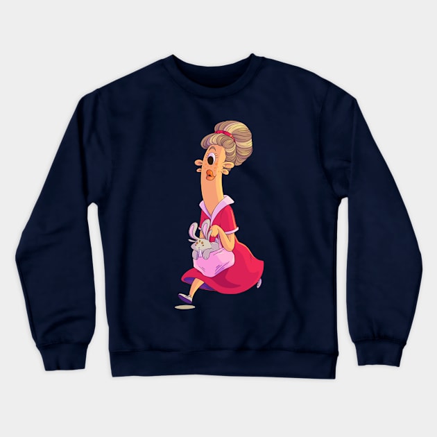 Millie Monster Crewneck Sweatshirt by Victoria Hamre